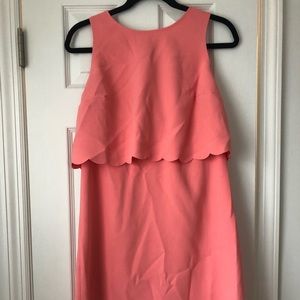 Coral loft dress